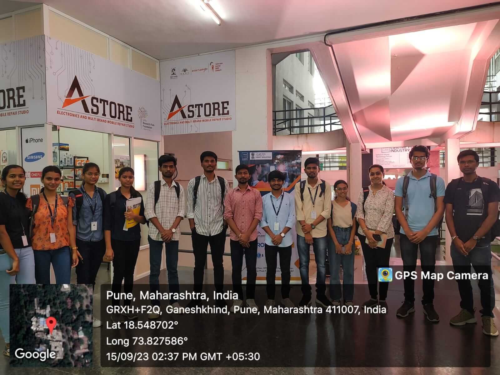 VISIT TO C4I4 LAB,SPPU  PUNE