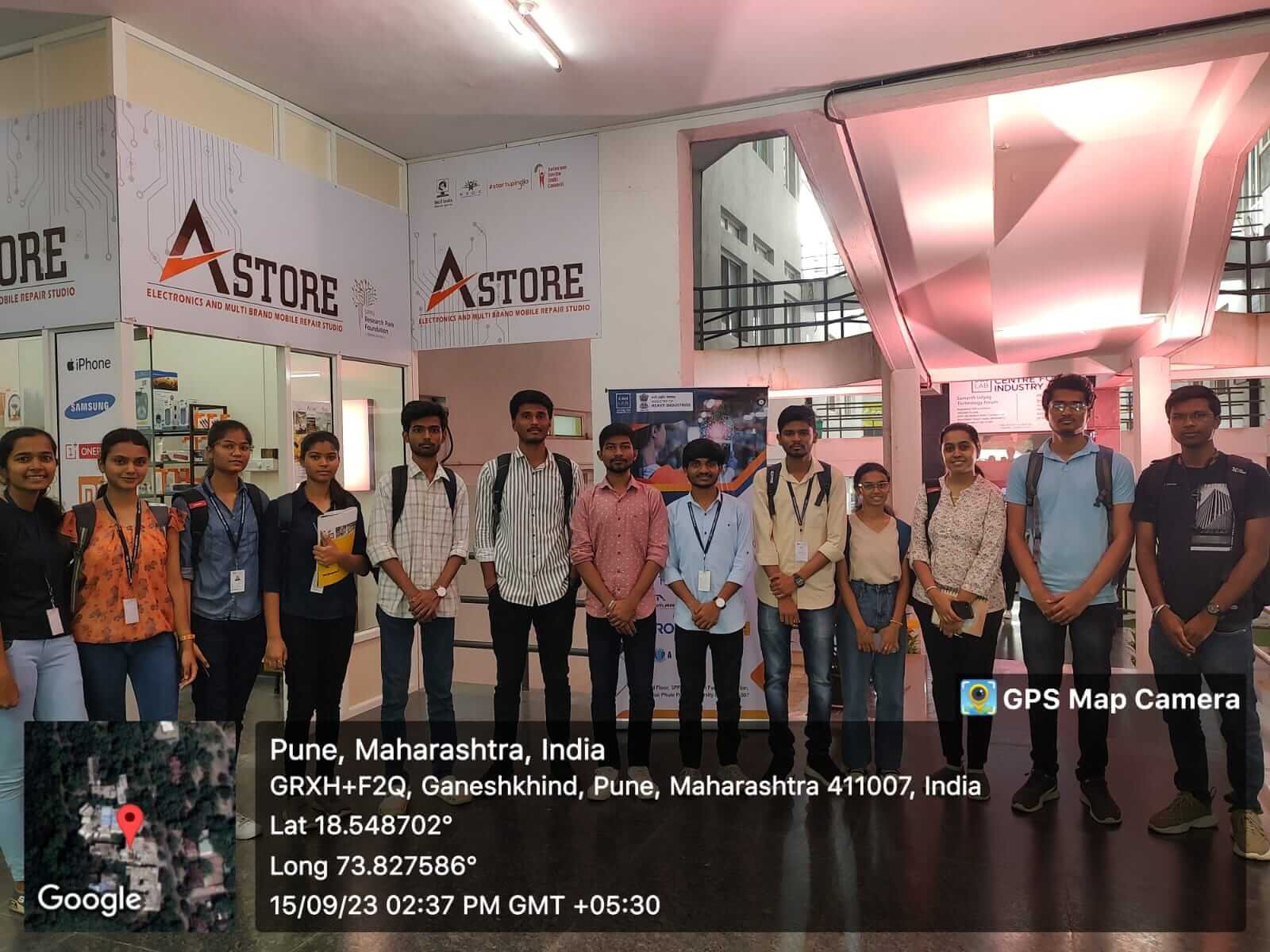 VISIT TO C4I4 LAB,SPPU  PUNE